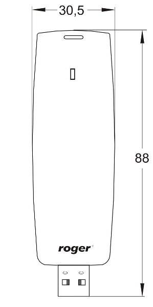 ROGER Interfejs ROGER RUD-3-DES