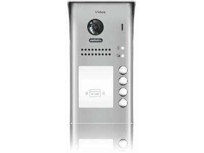 VIDOS Czterorodzinna stacja bramowa VIDOS DUO S1104A