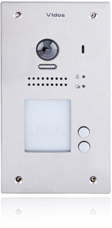VIDOS Dwurodzinna stacja bramowa VIDOS DUO S1202A