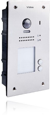 VIDOS Dwurodzinna stacja bramowa VIDOS DUO S1202A