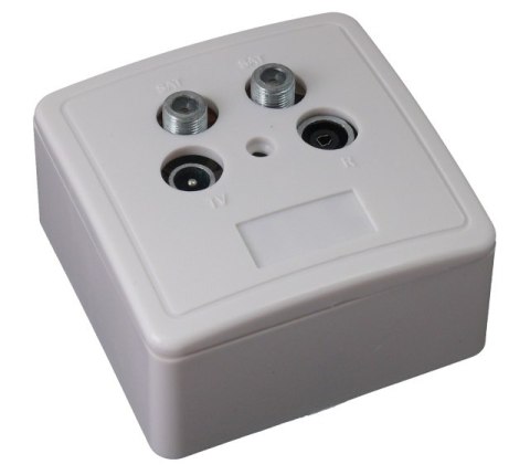 AXING GNIAZDO SSD4-00 RTV/2XSAT KONCOWE