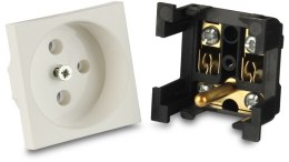 JAVEL Gniazdo 1M elektryczne pojedyncze