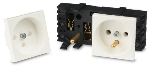 JAVEL Gniazdo 2M elektryczne podwójne