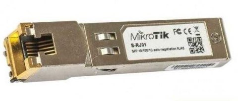 MIKROTIK MODUŁ SFP MIKROTIK S-RJ01 10/100/1000M