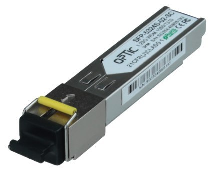 OPTON MODUŁ SFP WDM 1.25Gbps, SC SM, 10dB (3km) TX1550/RX1310