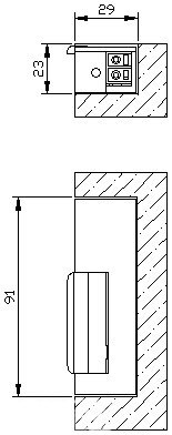 ELEKTRA-PLUS ZACZEP ELEKTRA R3 Z BLOK. LEWY