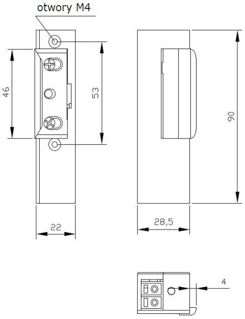 ELEKTRA-PLUS ZACZEP ELEKTRA R3 Z BLOK. LEWY