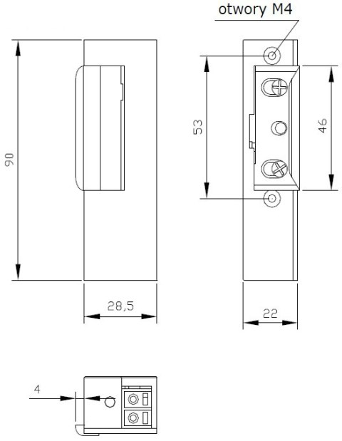 ELEKTRA-PLUS ZACZEP ELEKTRA R3 Z BLOK. PRAWY