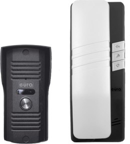EURA DOMOFON EURA ADP-20A3 Grafitowo Biały