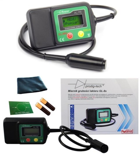 PRODIG-TECH Miernik grubości lakieru Prodig-Tech GL-8S FE & AL
