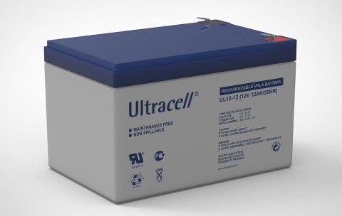 ULTRACELL Akumulator AGM ULTRACELL UL 12V 12Ah
